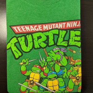 Teenage Mutant Ninja Turtles Green Retro Throwback